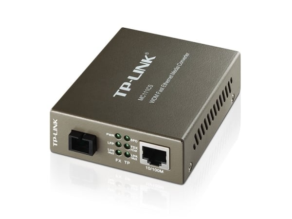 TP-Link MC111CS WDM Fast Ethernet Media Converter TP-Link MC111CS WDM Fast Ethernet Media Converter