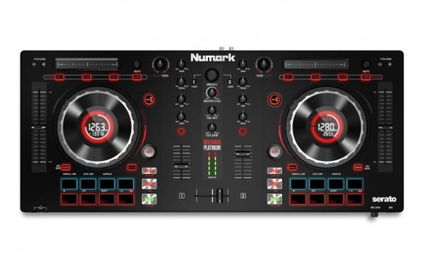 Numark Mixtrack Platinum 4-Decks LCD Display DJ Controller Numark Mixtrack Platinum 4-Decks LCD Display DJ Controller