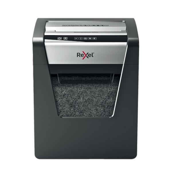 Rexel Momentum M510 10 Sheet 80 gsm P-5 Jam-Free Auto Reverse Function Micro Cut Shredder