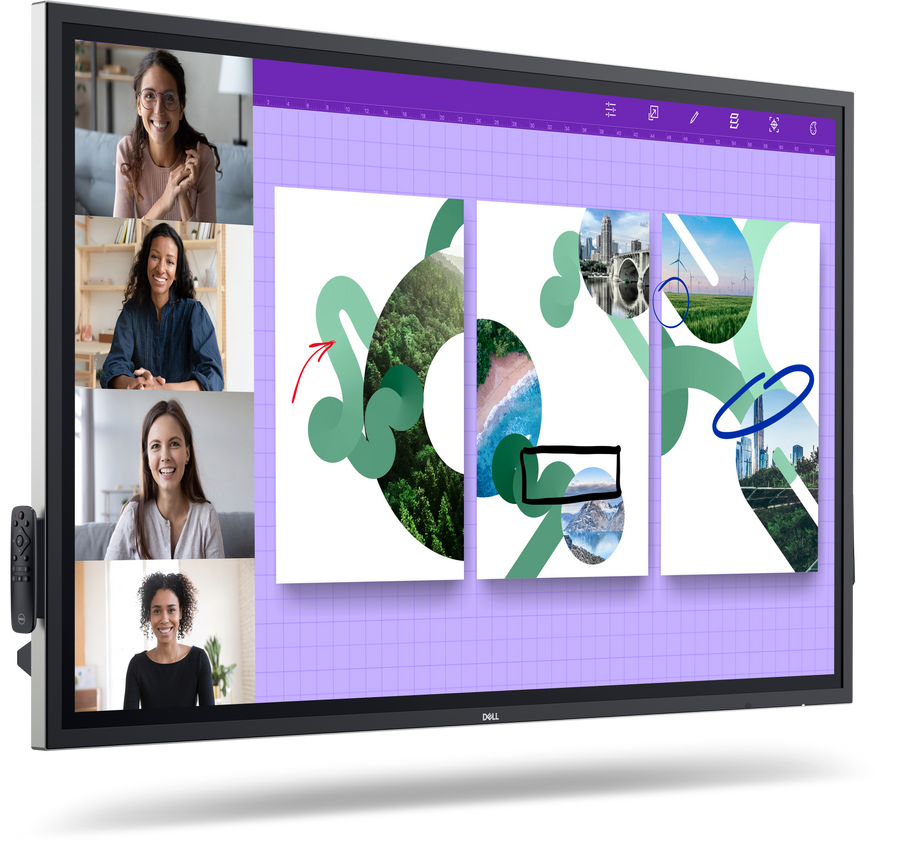 Dell Pro 65 Plus 4K Touch Monitor - P6524QT