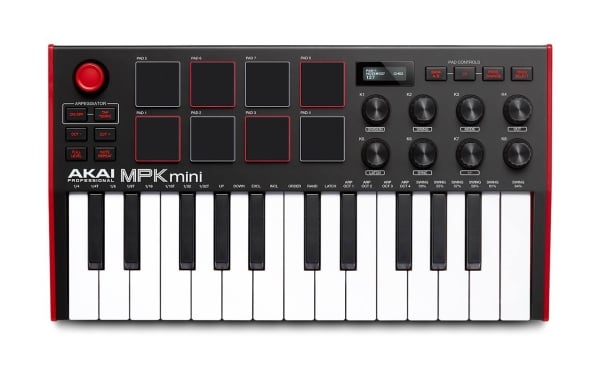 AKAI Professional MPK Mini MK3 Compact Keyboard & Pad Controller AKAI Professional MPK Mini MK3 Compact Keyboard & Pad Controller