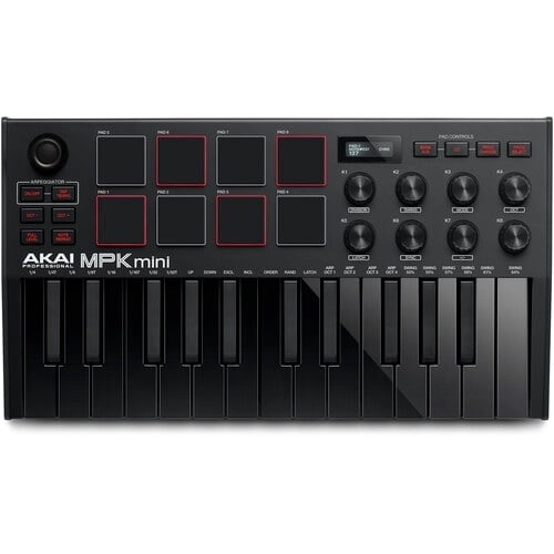 AKAI Professional MPK Mini MK3 Compact Keyboard - Black AKAI Professional MPK Mini MK3 Compact Keyboard - Black
