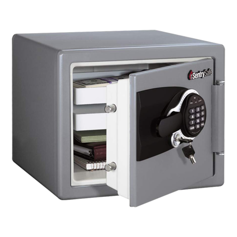 SENTRY MSW0809 FIRE AND WATER RESISTANT SAFE
