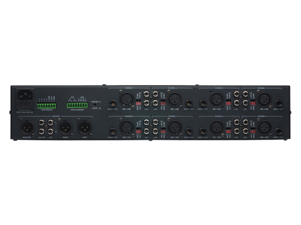Australian Monitor MX883 8 Channel Stereo Mixer with 8 XLR, 8 RCA Inputs, EQ Australian Monitor MX883 8 Channel Stereo Mixer with 8 XLR, 8 RCA Inputs, EQ