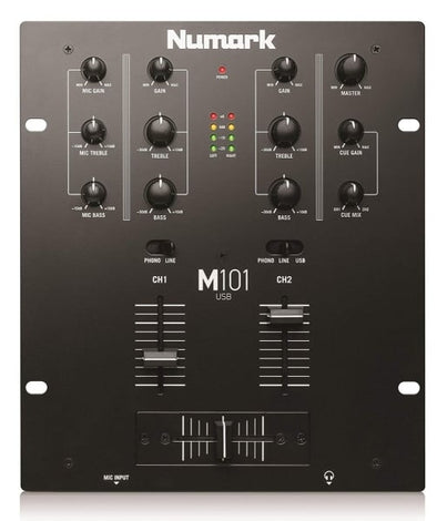 Numark M101USB 2-Channel DJ Mixer with USB