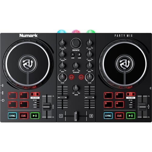 Numark Party Mix II DJ Controller with Built-In Light Show Numark Party Mix II DJ Controller with Built-In Light Show