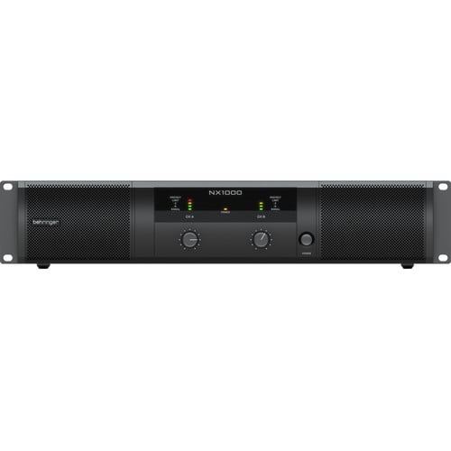 Behringer NX1000 Ultra-Lightweight Power Amplifier Behringer NX1000 Ultra-Lightweight Power Amplifier