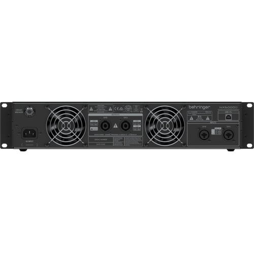 Behringer NX6000D Ultra-Lightweight 6000-Watt Class-D Power Amplifier Behringer NX6000D Ultra-Lightweight 6000-Watt Class-D Power Amplifier
