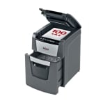 Rexel Optimum Auto+100X 100 Sheet 80 gsm P-4 Jam-Free Auto Reverse Function Cross-Cut Shredder Rexel Optimum Auto+100X 100 Sheet 80 gsm P-4 Jam-Free Auto Reverse Function Cross-Cut Shredder