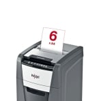 Rexel Optimum Auto+150X 150 Sheet 80 gsm P-4 Jam-Free Auto Reverse Function Cross Cut Shredder Rexel Optimum Auto+150X 150 Sheet 80 gsm P-4 Jam-Free Auto Reverse Function Cross Cut Shredder