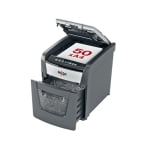 Rexel Optimum 50X 50 Sheet 80 gsm P-4 Jam-Free Auto Reverse Function Cross-Cut Shredder Rexel Optimum 50X 50 Sheet 80 gsm P-4 Jam-Free Auto Reverse Function Cross-Cut Shredder