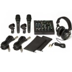 Mackie Performer Bundle is Content Bundle with 6 Channel Mixer with Effects & USB, 2 Dynamic Microphones, and Headphone Mackie Performer Bundle is Content Bundle with 6 Channel Mixer with Effects & USB, 2 Dynamic Microphones, and Headphone