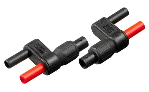 Fluke Dual Banana Plug to Female BNC Adapter Fluke Dual Banana Plug to Female BNC Adapter