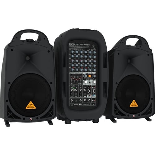 Behringer PPA2000BT 8-Channel Portable PA System Behringer PPA2000BT 8-Channel Portable PA System