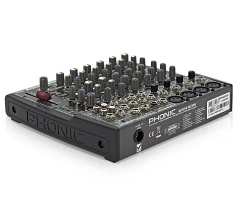 Phonic AM440W Wireless Connectivity Analog Mixer