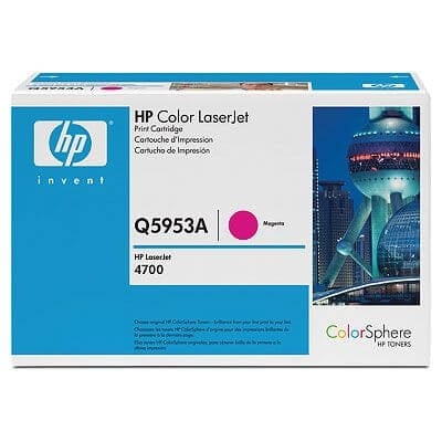 HP 643A Magenta Original LaserJet Toner Cartridge Q5953A HP 643A Magenta Original LaserJet Toner Cartridge Q5953A
