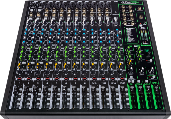 Mackie ProFX16v3 16 Channel 4-bus Professional Effects Mixer with USB Mackie ProFX16v3 16 Channel 4-bus Professional Effects Mixer with USB