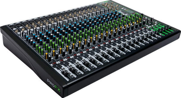 Mackie ProFX22v3 22 Channel 4-bus Professional Effects Mixer with USB Mackie ProFX22v3 22 Channel 4-bus Professional Effects Mixer with USB