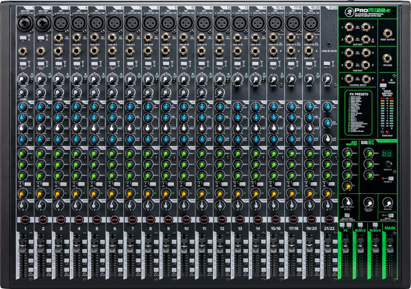 Mackie ProFX22v3 22 Channel 4-bus Professional Effects Mixer with USB Mackie ProFX22v3 22 Channel 4-bus Professional Effects Mixer with USB