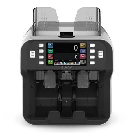 PULOON Eagle Eye 7 Banknote Sorter & Counterfeit Detector Machine PULOON Eagle Eye 7 Banknote Sorter & Counterfeit Detector Machine