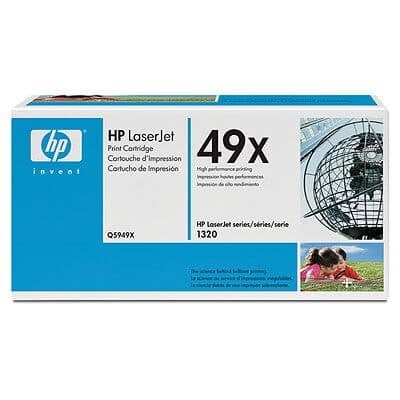 HP 49X Black Original LaserJet Toner Cartridge Q5949X HP 49X Black Original LaserJet Toner Cartridge Q5949X