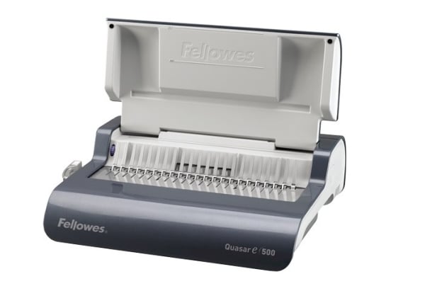 Fellowes Quasar E500 Electric Comb Binding Machine Fellowes Quasar E500 Electric Comb Binding Machine