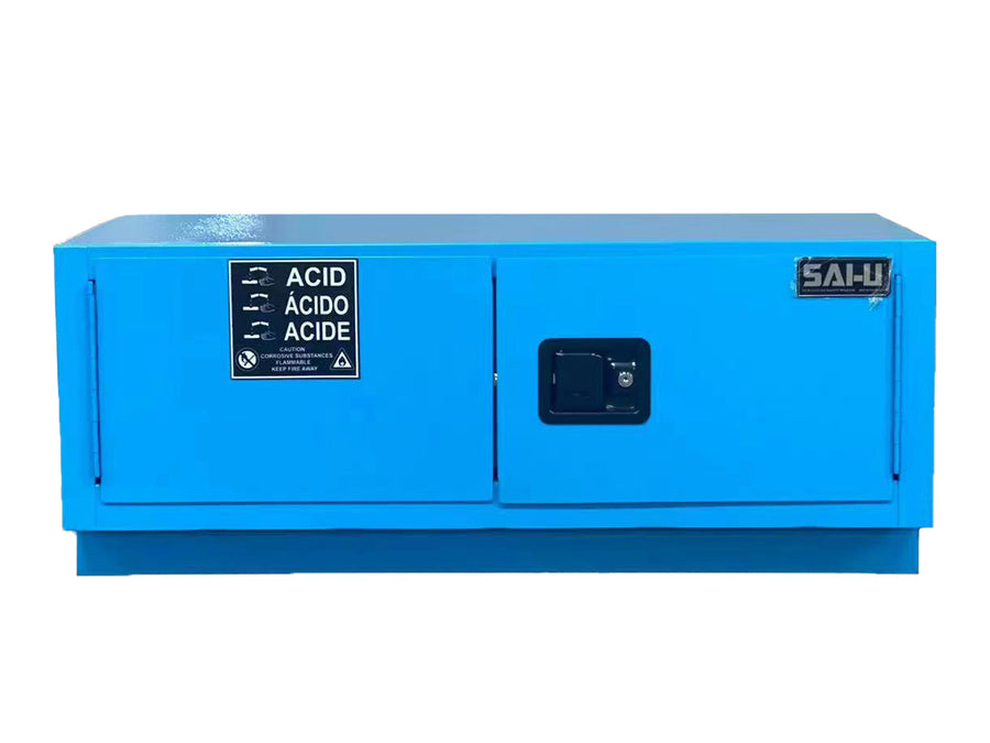 SAI-U Flammable Safety Cabinet SC0012(Y)B – Corrosive Liquids, Leak-Proof Safety Storage