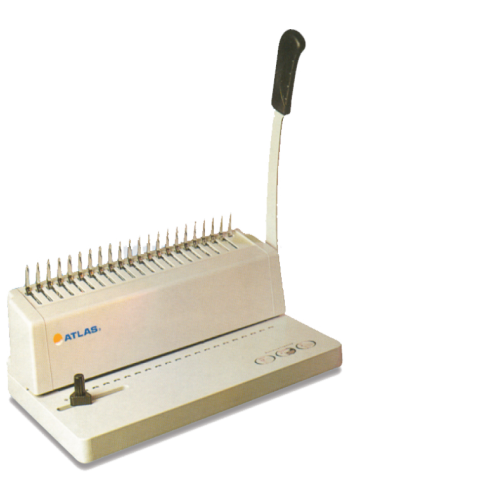 ATLAS Plastic Comb Binding Machine AS-BM-PB21 ATLAS Plastic Comb Binding Machine AS-BM-PB21