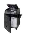Rexel Auto+600M 9 Sheet 80 gsm P-5 Jam-Free Auto Reverse Function Micro Cut Shredder Rexel Auto+600M 9 Sheet 80 gsm P-5 Jam-Free Auto Reverse Function Micro Cut Shredder