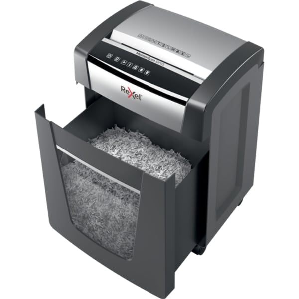 Rexel Momentum M515 High-Security Micro Cut Shredder, P-5, 230mm, Jam-Free Rexel Momentum M515 High-Security Micro Cut Shredder, P-5, 230mm, Jam-Free