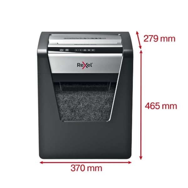 Rexel Momentum M510 10 Sheet 80 gsm P-5 Jam-Free Auto Reverse Function Micro Cut Shredder Rexel Momentum M510 10 Sheet 80 gsm P-5 Jam-Free Auto Reverse Function Micro Cut Shredder