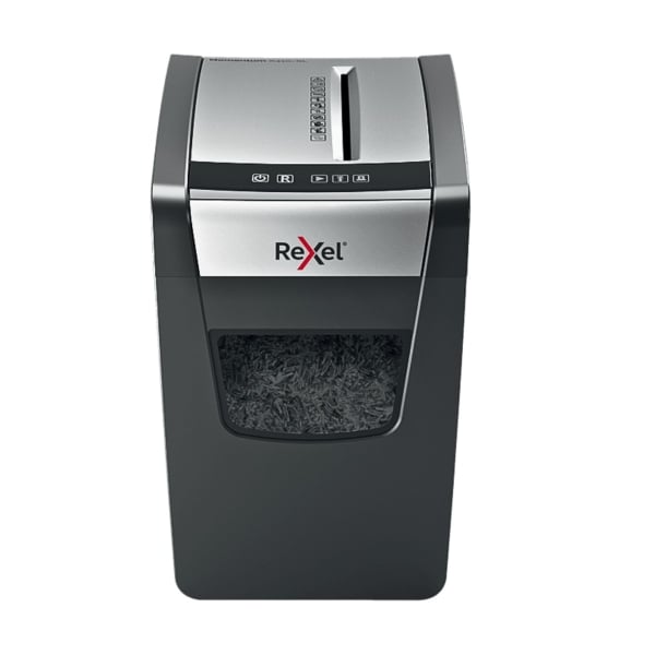 Rexel Momentum X410-SL 10 Sheet 80 gsm P-4 Jam-Free Auto Reverse Function Cross Cut Shredder Rexel Momentum X410-SL 10 Sheet 80 gsm P-4 Jam-Free Auto Reverse Function Cross Cut Shredder