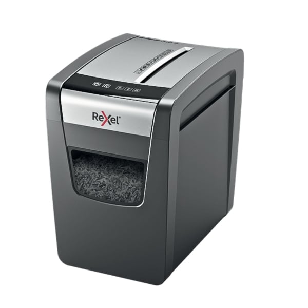 Rexel Momentum X410-SL 10 Sheet 80 gsm P-4 Jam-Free Auto Reverse Function Cross Cut Shredder Rexel Momentum X410-SL 10 Sheet 80 gsm P-4 Jam-Free Auto Reverse Function Cross Cut Shredder