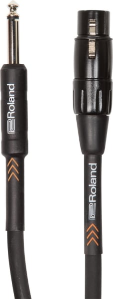Roland RMC-B20-HIZ Black Series Microphone Cable Roland RMC-B20-HIZ Black Series Microphone Cable