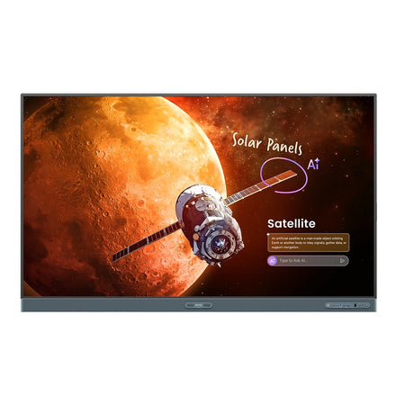 BenQ RP8605 86-inch 4K UHD interactive flat panel with air sensors