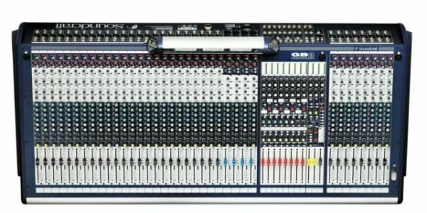 Soundcraft GB8 40 Channel, 4 Stereo Professional GB Series Console Audio Mixer Soundcraft GB8 40 Channel, 4 Stereo Professional GB Series Console Audio Mixer