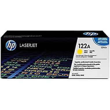HP 122AYellow Original LaserJet Cartridge Q3962A HP 122AYellow Original LaserJet Cartridge Q3962A