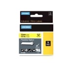 Dymo Rhino S0718080 Flexible Nylon Tape 12mm x 3.5m - Black on Yellow Dymo Rhino S0718080 Flexible Nylon Tape 12mm x 3.5m - Black on Yellow