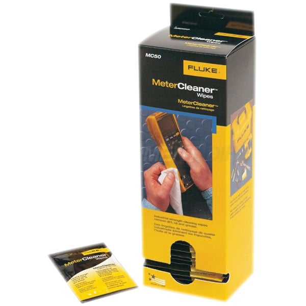 Fluke MeterCleaner Wipes, 50-pack Fluke MeterCleaner Wipes, 50-pack