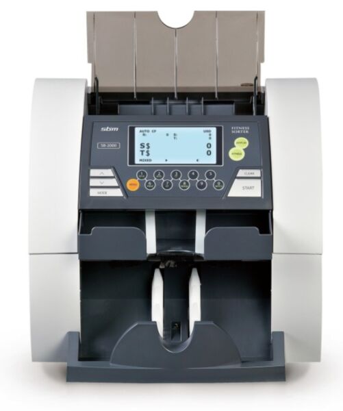 SBM Korea Currency Counter SB-2000 (1+1 fitness sorter) SBM Korea Currency Counter SB-2000 (1+1 fitness sorter)