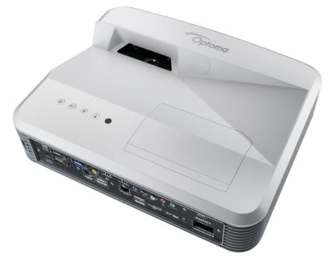Buy Optoma EH320UST 4000 Lumens Full HD Ultra Short Throw Projector in Dubai, Sharjah, Abu Dhabi, Ajman, Al Ain, Ras Al Khaimah, Fujairah, Umm al Quwain, UAE