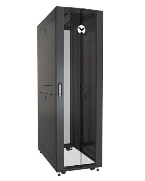Vertiv VR3100 23.62” Black And Gray Rack Vertiv VR3100 23.62” Black And Gray Rack