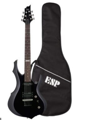 ESP LF10KITBLK LTD F-10 Guitar Black Finish ESP Gig Bag Included Guitar ESP LF10KITBLK LTD F-10 Guitar Black Finish ESP Gig Bag Included Guitar