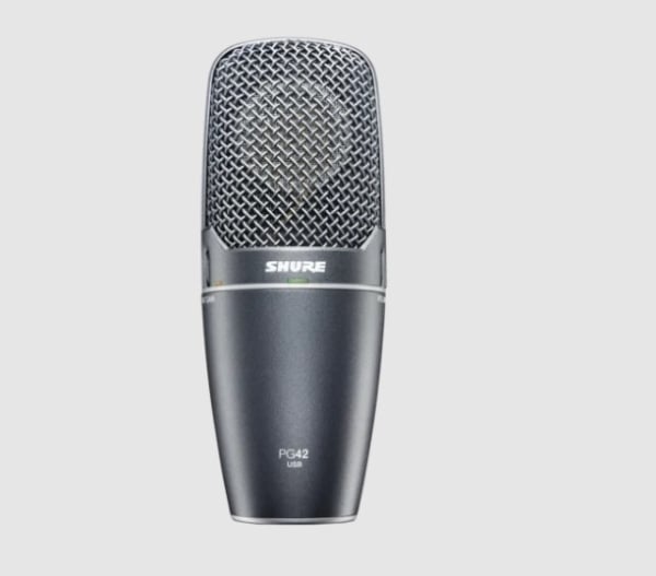 Shure PG42-USB Cardioid Condenser Vocal Microphone with USB Connection Shure PG42-USB Cardioid Condenser Vocal Microphone with USB Connection