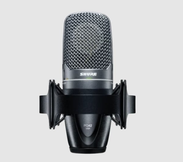Shure PG42-USB Cardioid Condenser Vocal Microphone with USB Connection Shure PG42-USB Cardioid Condenser Vocal Microphone with USB Connection