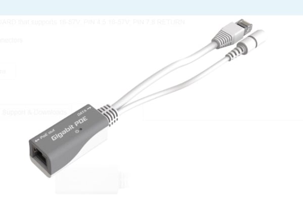 Mikrotik Gigabit PoE adapter RBGPOE Mikrotik Gigabit PoE adapter RBGPOE
