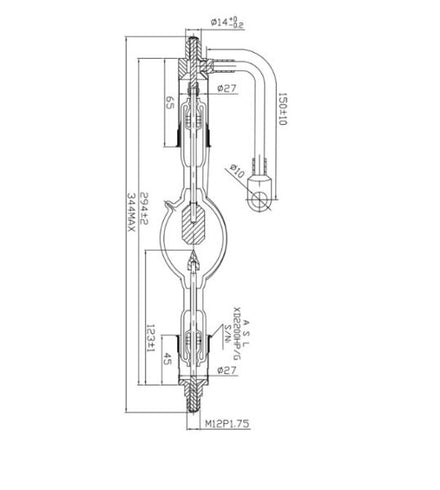 Barco SLM R12+ / Replacement Lamp XD2200HP/G