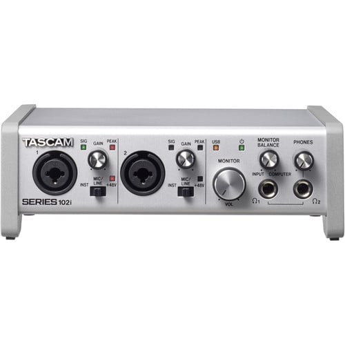 Tascam SERIES 102i USB Audio & MIDI Interface Tascam SERIES 102i USB Audio & MIDI Interface