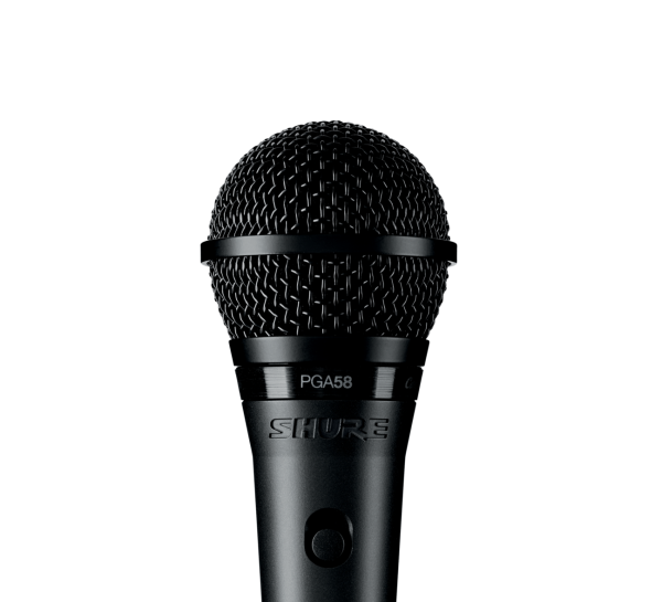 Shure PGA58-QTR Cardioid Dynamic Vocal Microphone with XLR-to-1/4" Cable