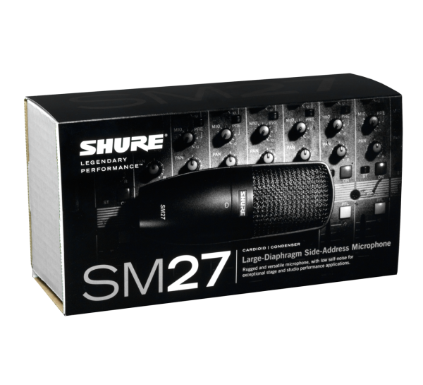 Shure SM27 Large-diaphragm Condenser Microphone Shure SM27 Large-diaphragm Condenser Microphone